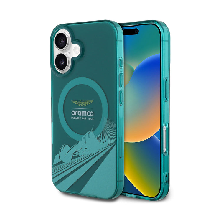 Aramco AMF1 iPhone Case - Aston Martin F1 - Fueler™ - ARHMP16SUF1N-0960 - fueler.store - Accessories & Gifts