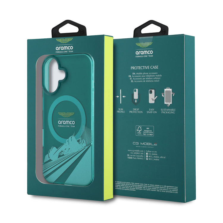 Aramco AMF1 iPhone Case - Aston Martin F1 - Fueler™ - ARHMP16SUF1N-0960 - fueler.store - Accessories & Gifts