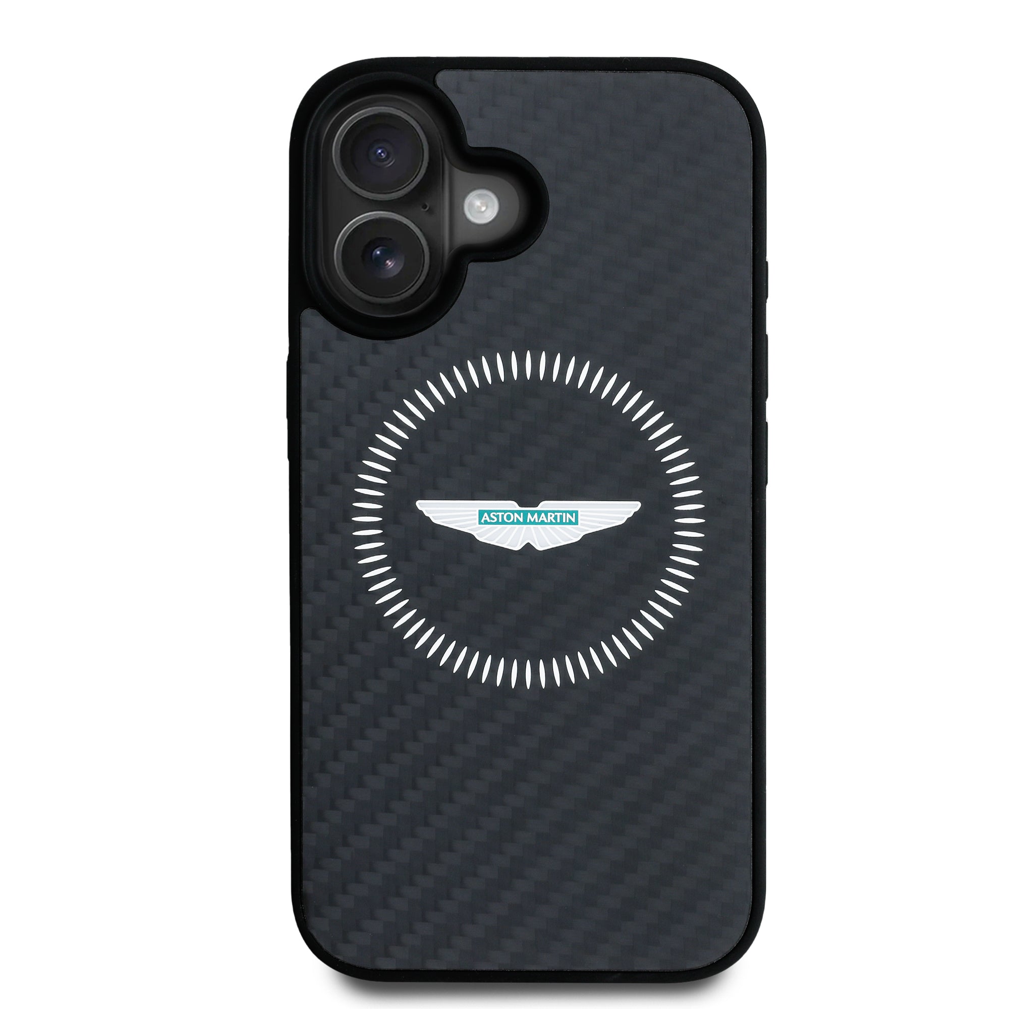 Carbon Fiber Counter Design iPhone Case - Aston Martin F1 - Fueler™ - ASHMP16SFCOS-3664 - fueler.store - Accessories & Gifts