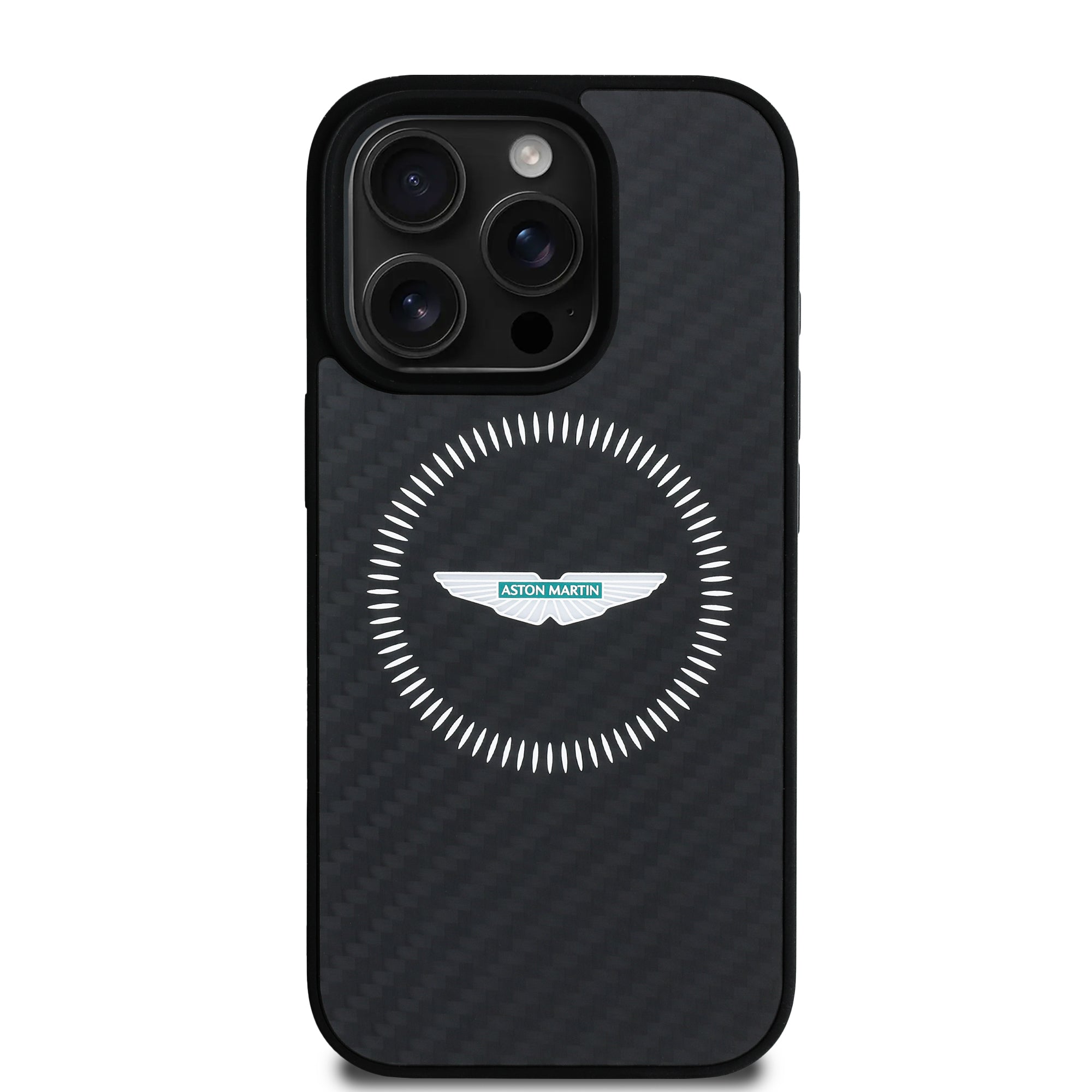 Carbon Fiber Counter Design iPhone Case - Aston Martin F1 - Fueler™ - ASHMP16SFCOS-3664 - fueler.store - Accessories & Gifts