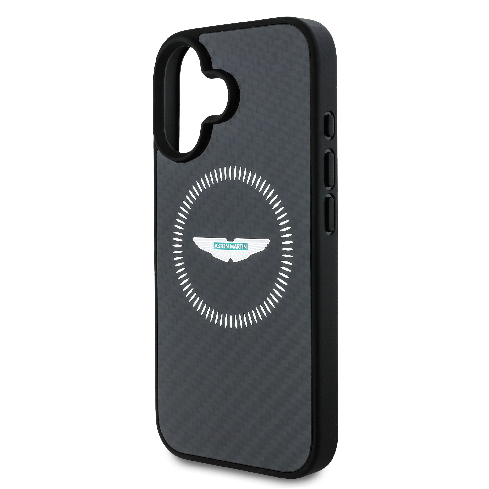 Carbon Fiber Counter Design iPhone Case - Aston Martin F1 - Fueler™ - ASHMP16SFCOS-3664 - fueler.store - Accessories & Gifts