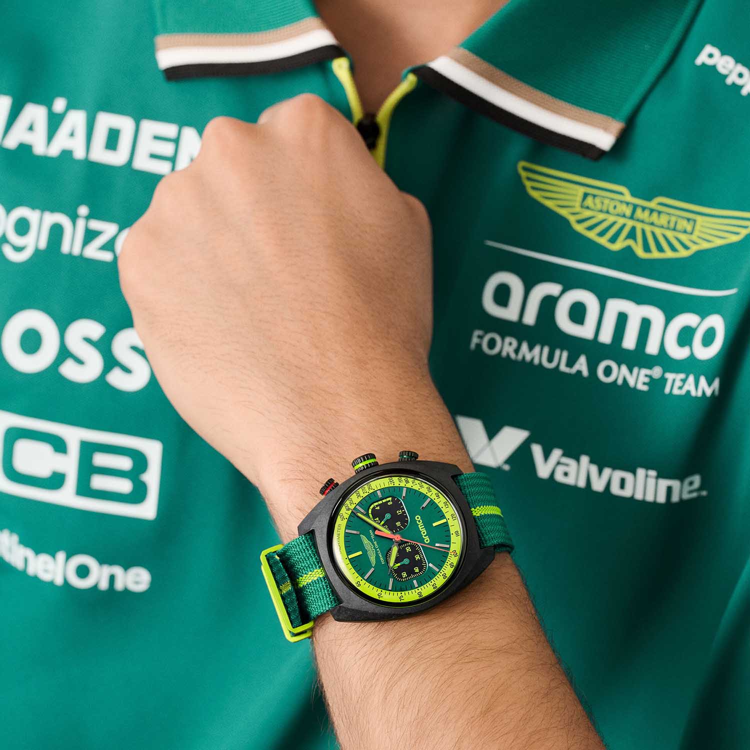 Aston Martin F1 - DWF NATO Strap Watch - Watch - Fueler™ 