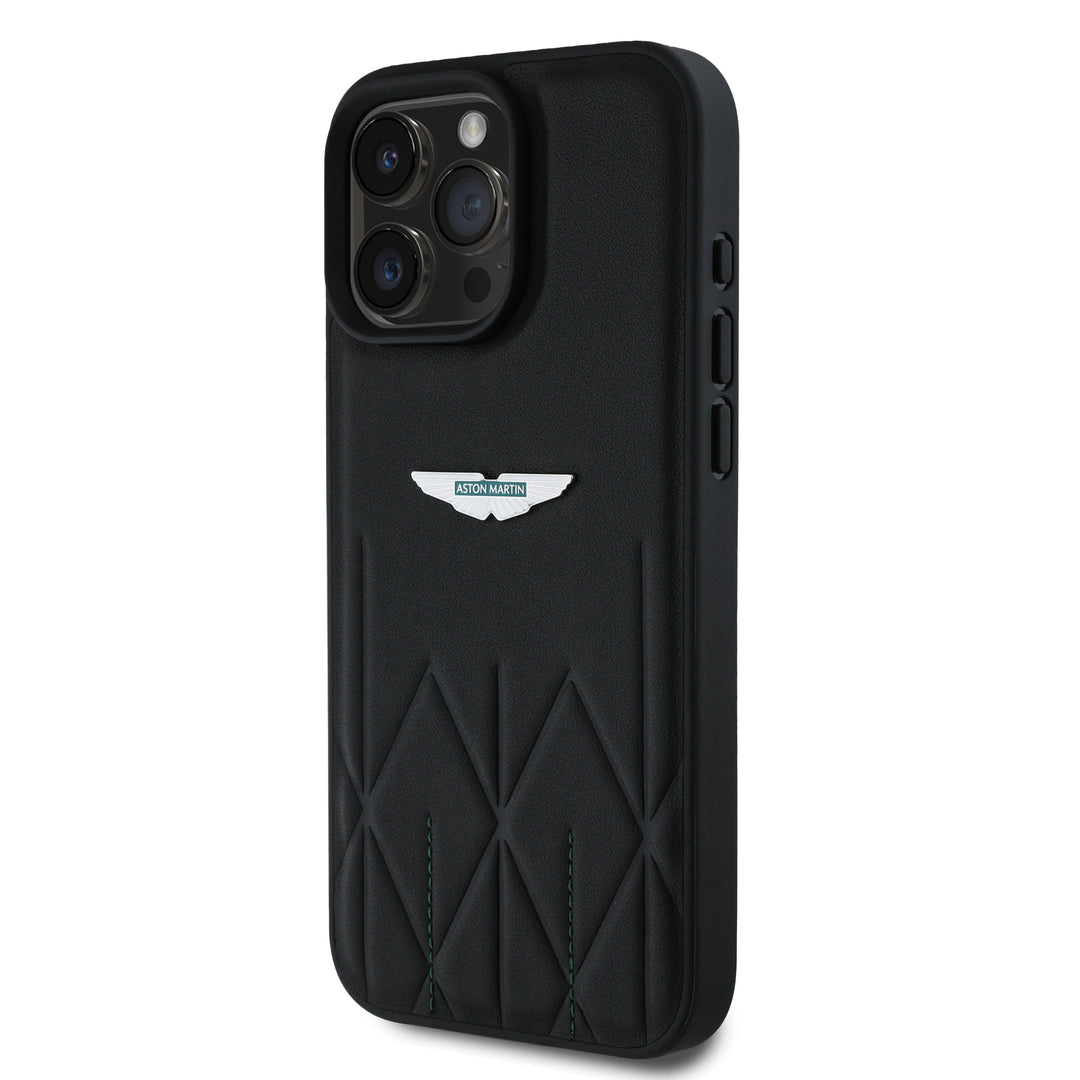 Leather iPhone Case - Aston Martin F1 - Fueler™ - ASHCP16SPDIK-2407 - fueler.store - Accessories & Gifts