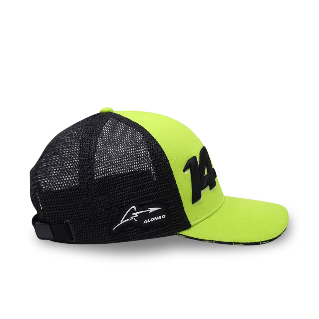 Lime Kimoa Alonso Cap - Aston Martin F1 - Fueler™ - GO0S23993300 - fueler.store - Cap