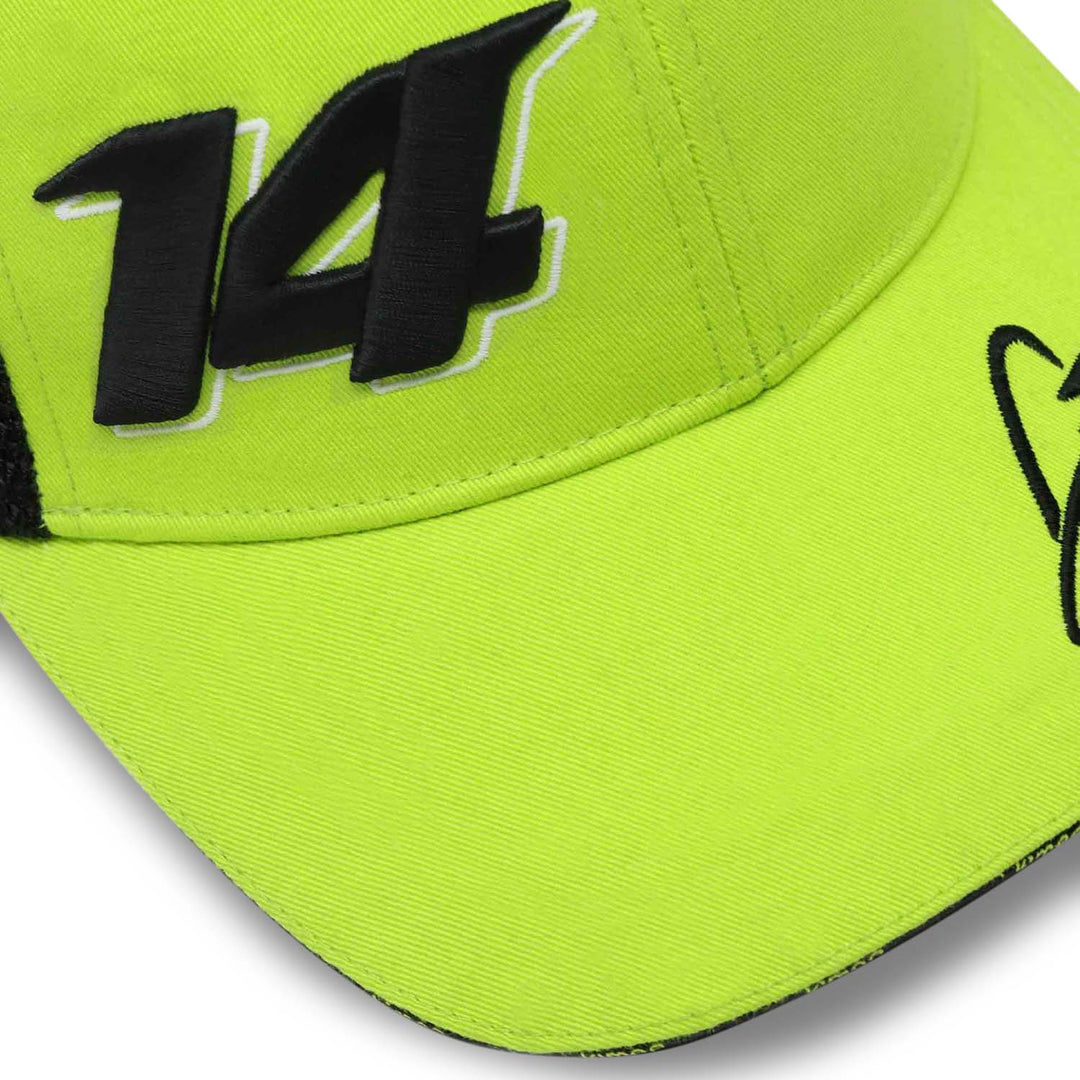 Lime Kimoa Alonso Cap - Aston Martin F1 - Fueler™ - GO0S23993300 - fueler.store - Cap