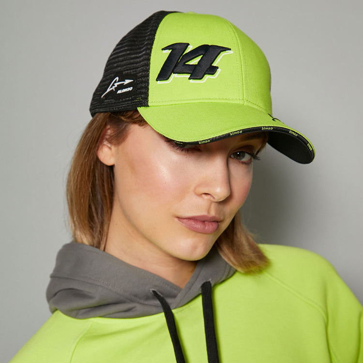 Lime Kimoa Alonso Cap - Aston Martin F1 - Fueler™ - GO0S23993300 - fueler.store - Cap