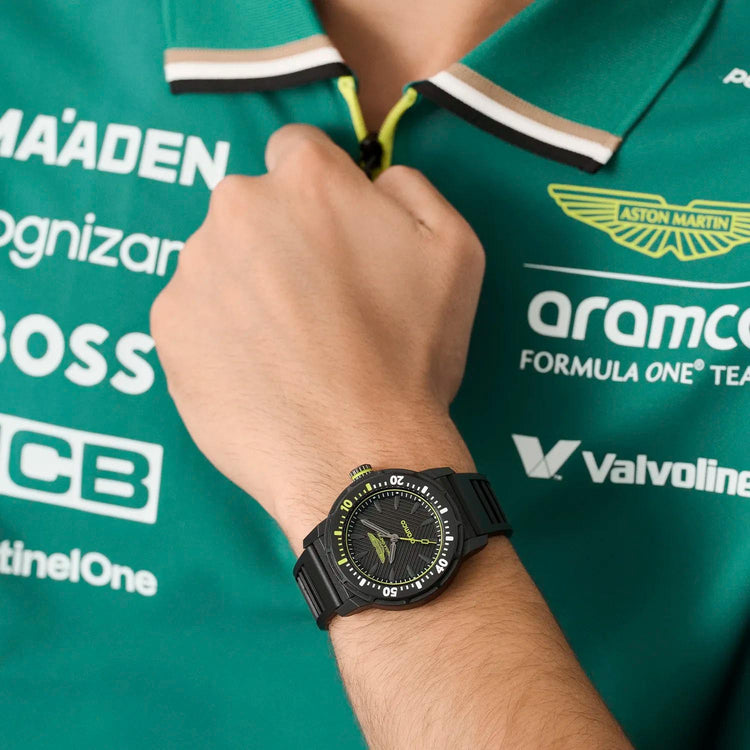 Aston Martin F1 - PDK Black Dial Performance Watch - Watch - Fueler™ 