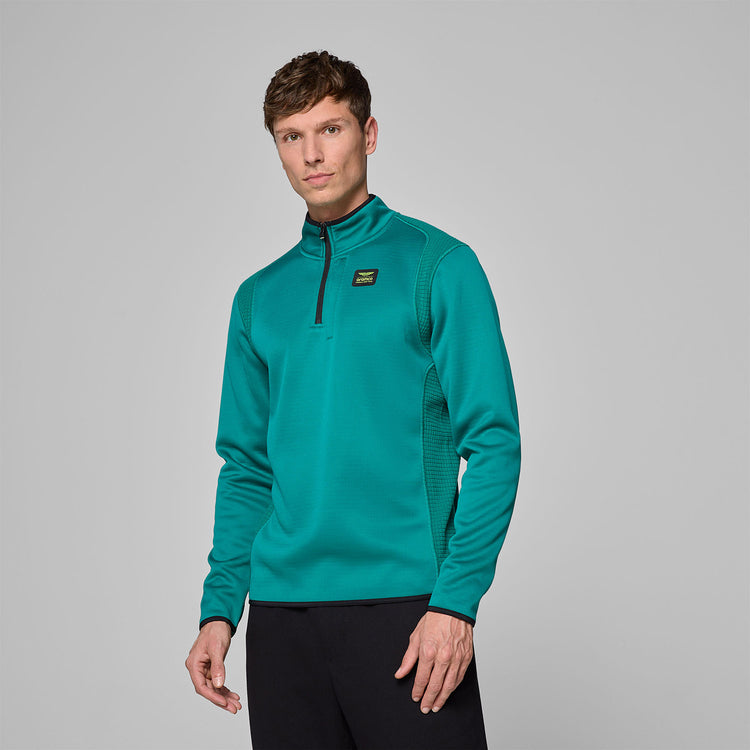 Quarter Zip Sweatshirt - Aston Martin F1 - Fueler™ - 701232500001803 - fueler.store - Hoody