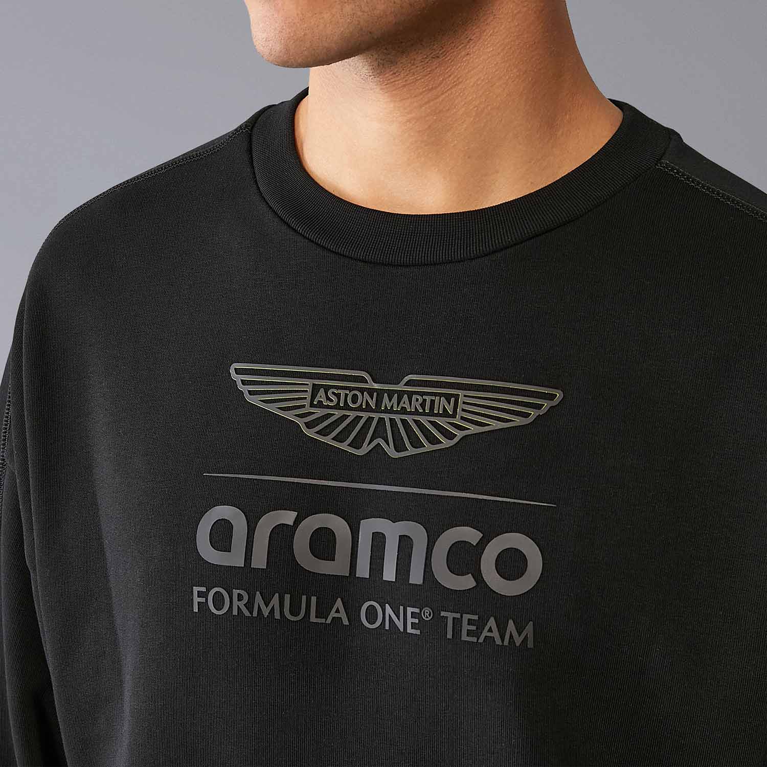 Stealth Logo Sweatshirt - Aston Martin F1 - Fueler™ - 701228842001220 - fueler.store - Hoody