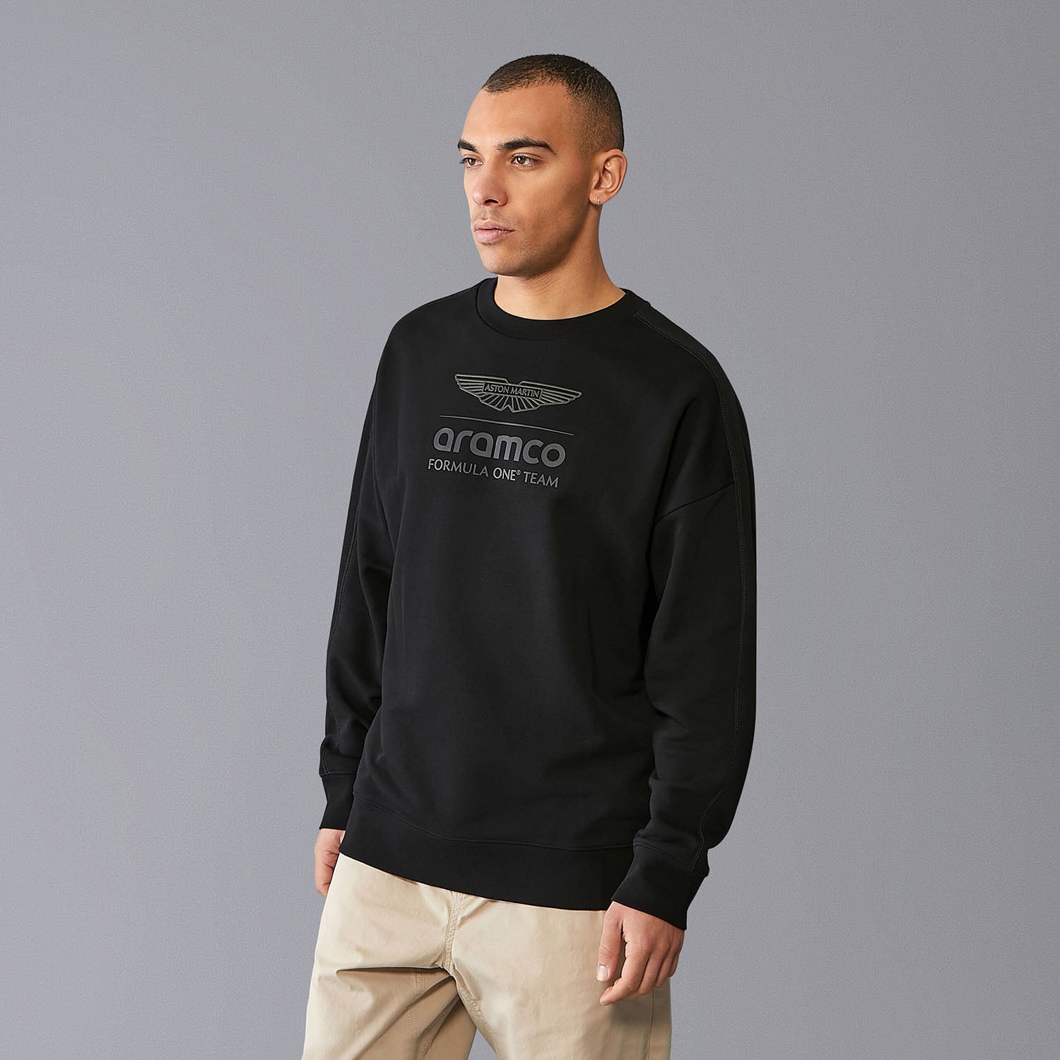 Stealth Logo Sweatshirt - Aston Martin F1 - Fueler™ - 701228842001220 - fueler.store - Hoody