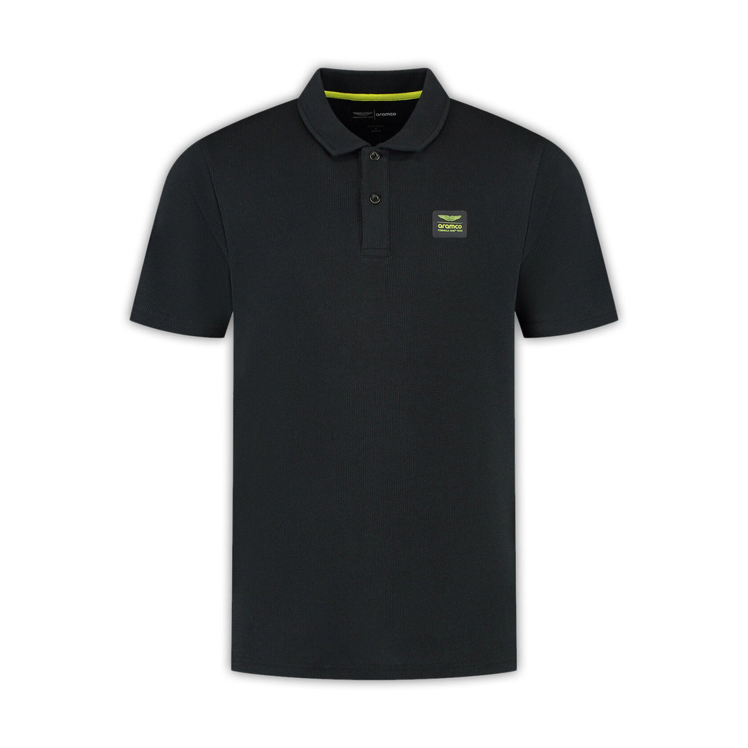 Tech Waffle Polo - Aston Martin F1 - Fueler™ - 701232502002803 - fueler.store - Polo