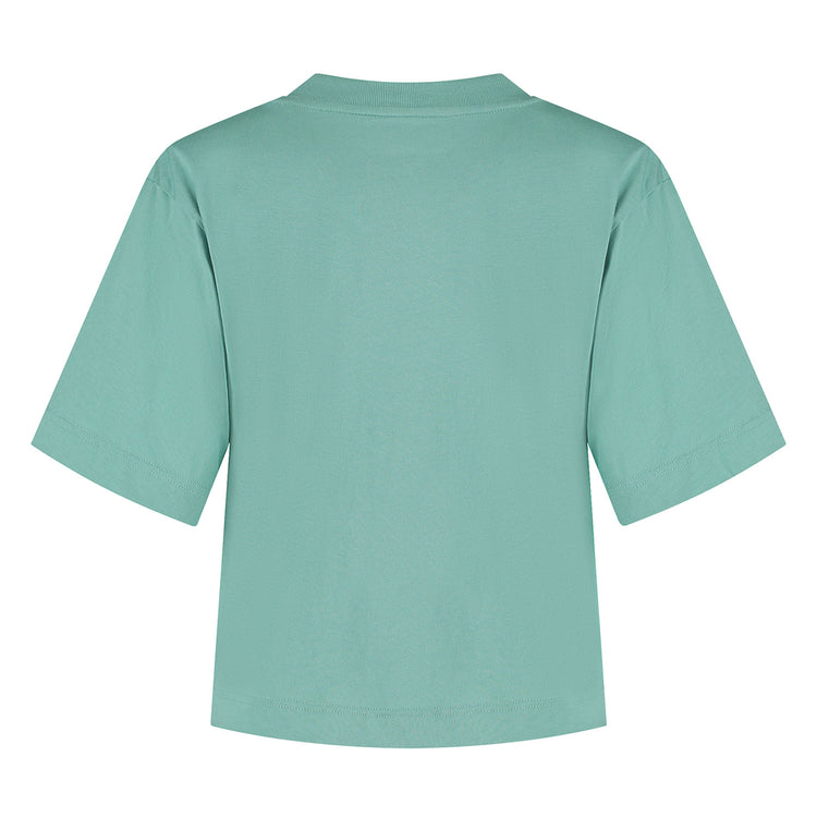 Women Cropped T-Shirt - Aston Martin F1 - Fueler™ - 701232505001802 - fueler.store - T-Shirt