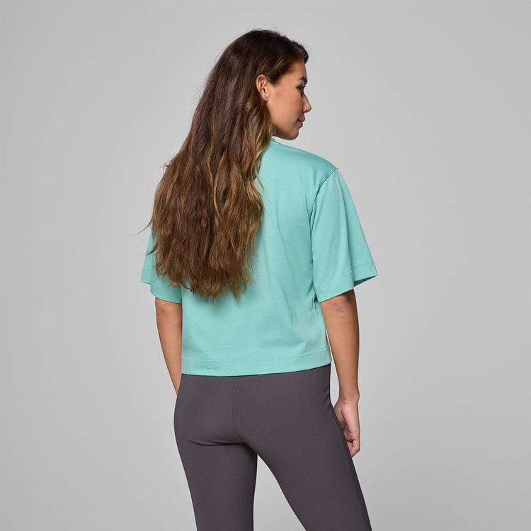 Women Cropped T-Shirt - Aston Martin F1 - Fueler™ - 701232505001802 - fueler.store - T-Shirt