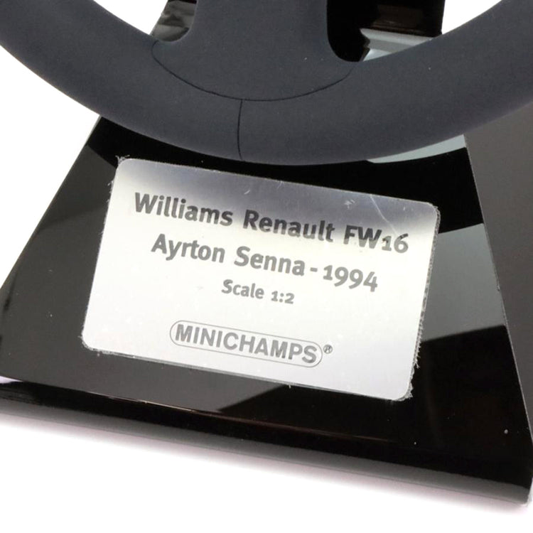 Ayrton Senna 1994 Williams F16 1:2 Minichamps Steering Wheel - Ayrton Senna - Fueler™ - 254940002 - fueler.store - Collectibles