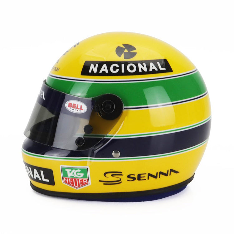 Ayrton Senna 30 Years a Legacy Imola GP 1994 Mini Helmet 1:2 - Ayrton Senna - Fueler™ - 4100323 - fueler.store - Mini Helmet