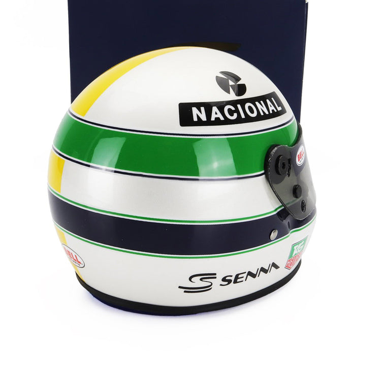 Ayrton Senna 30 Years a Legacy Imola GP 1994 Mini Helmet 1:2 - Ayrton Senna - Fueler™ - 4100323 - fueler.store - Mini Helmet