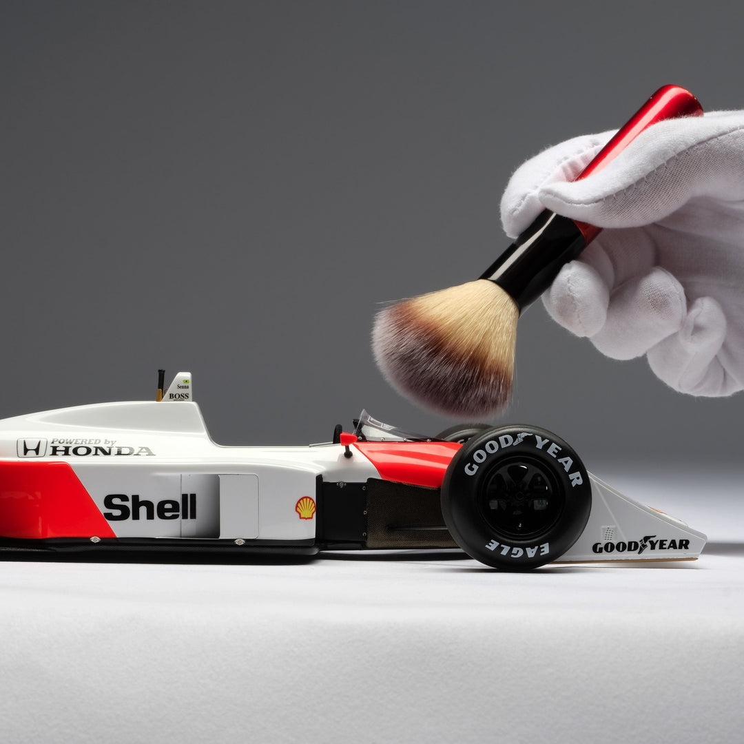 Ayrton Senna - Ayrton Senna MP4/4 McLaren 1:18 Amalgam Car Model - Car Model - Fueler™ 