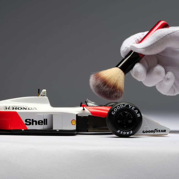 Ayrton Senna - Ayrton Senna MP4/4 McLaren 1:18 Amalgam Car Model - Car Model - Fueler™ 