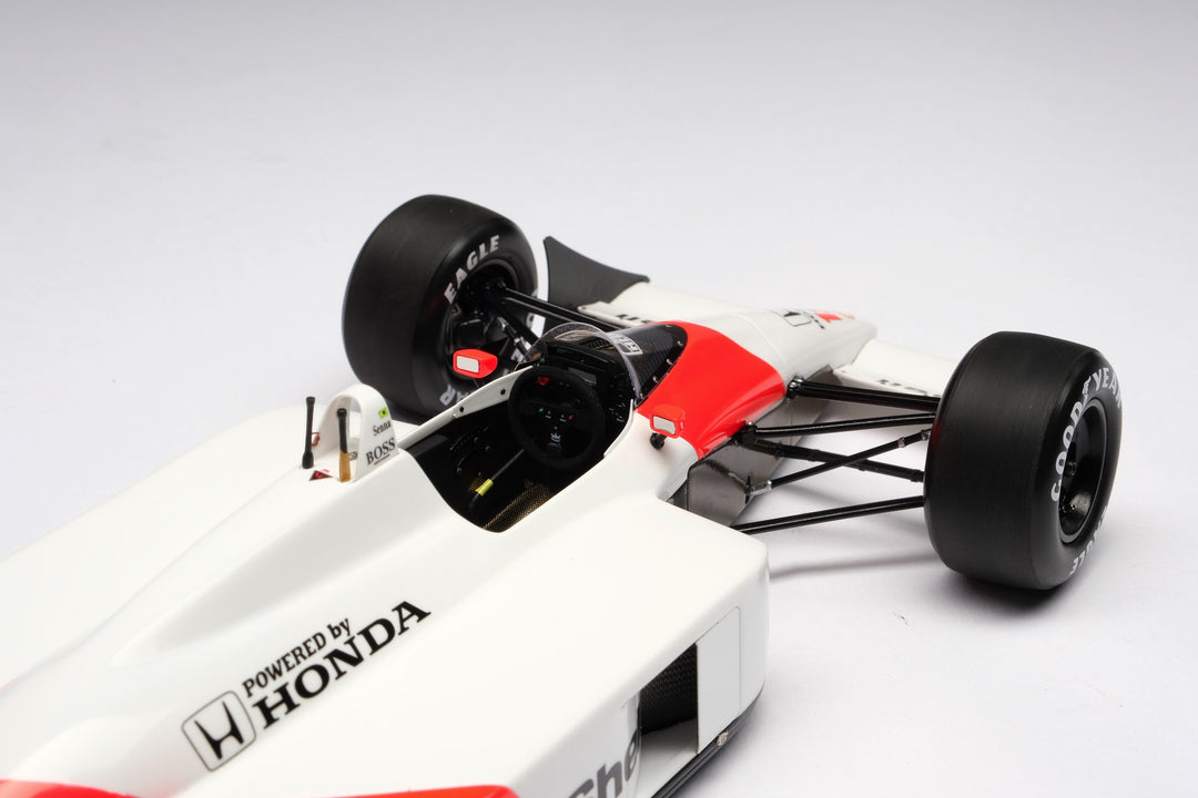 Ayrton Senna - Ayrton Senna MP4/4 McLaren 1:18 Amalgam Car Model - Car Model - Fueler™ 
