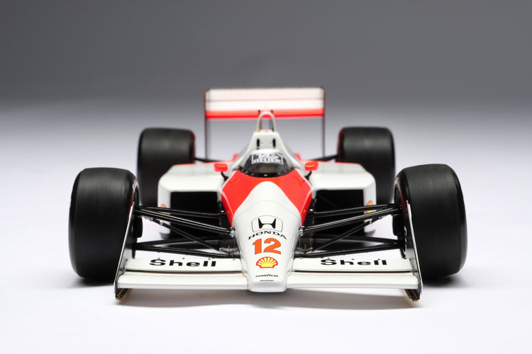 Ayrton Senna - Ayrton Senna MP4/4 McLaren 1:18 Amalgam Car Model - Car Model - Fueler™ 