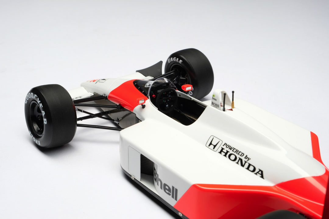 Ayrton Senna MP4/4 McLaren 1:18 Amalgam Car Model - Ayrton Senna - Fueler™ - M5990 - fueler.store - Car Model