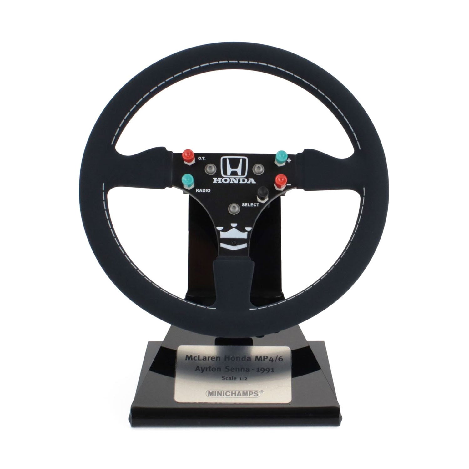 Ayrton Senna MP4/6 World Champion 1991 1:2 Steering Wheel Model - Ayrton Senna - Fueler™ - 254910001 - fueler.store - Collectibles