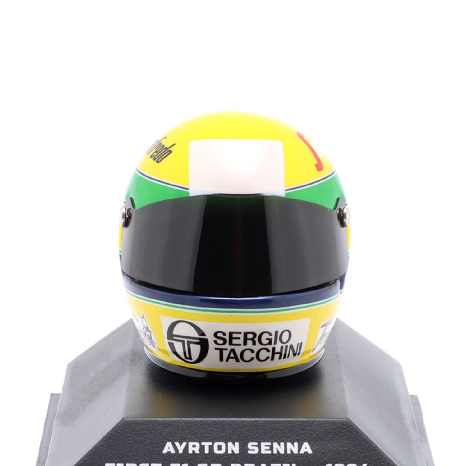 19 Senna Brazilian GP 1:8 Helmet by Minichamps – Fueler