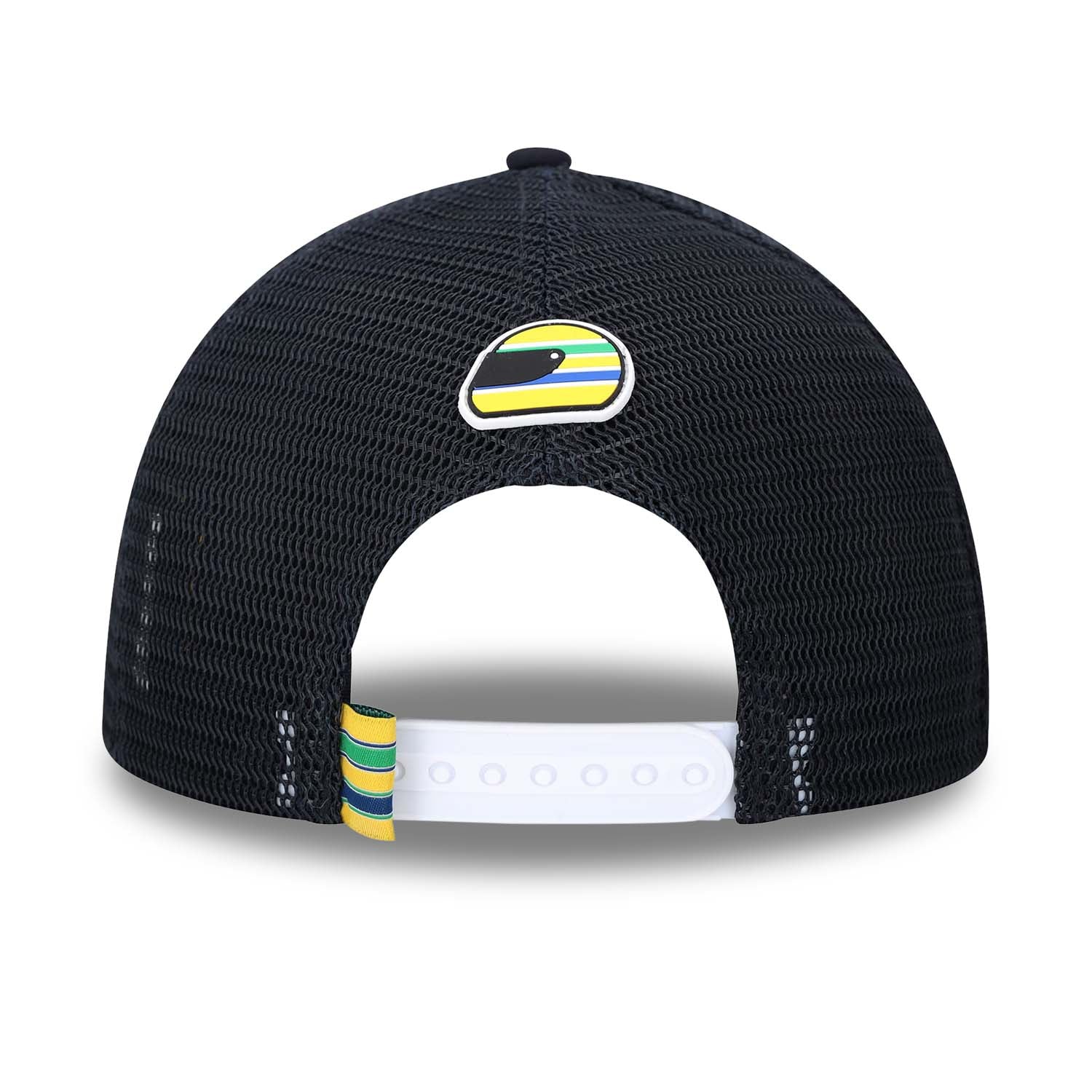 Ayrton Senna - Helmet Badge Cap - Cap - Fueler™ 