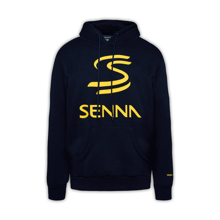 Legacy Hoody - Ayrton Senna - Fueler™ - ASLE03001-NVY-S - fueler.store - Hoody