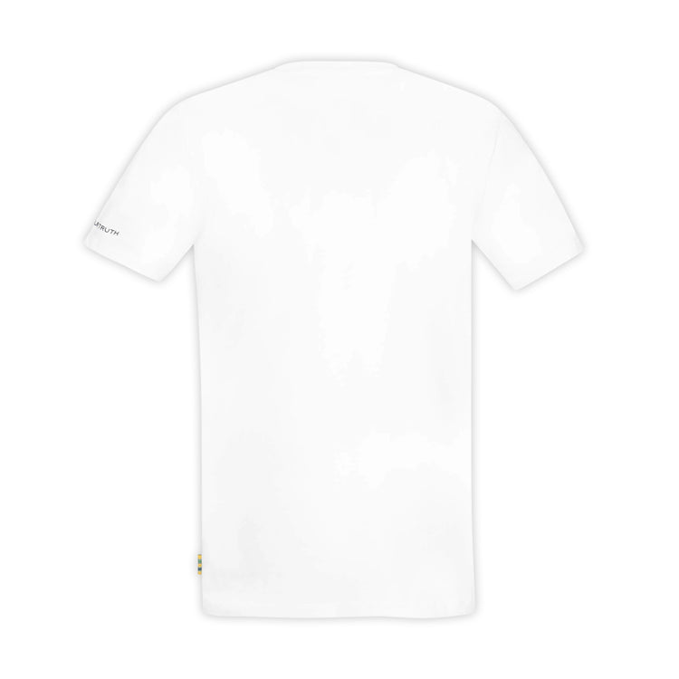 Legacy Logo T-Shirt - Ayrton Senna - Fueler™ - ASLE01001-WHT-S - fueler.store - T-Shirt