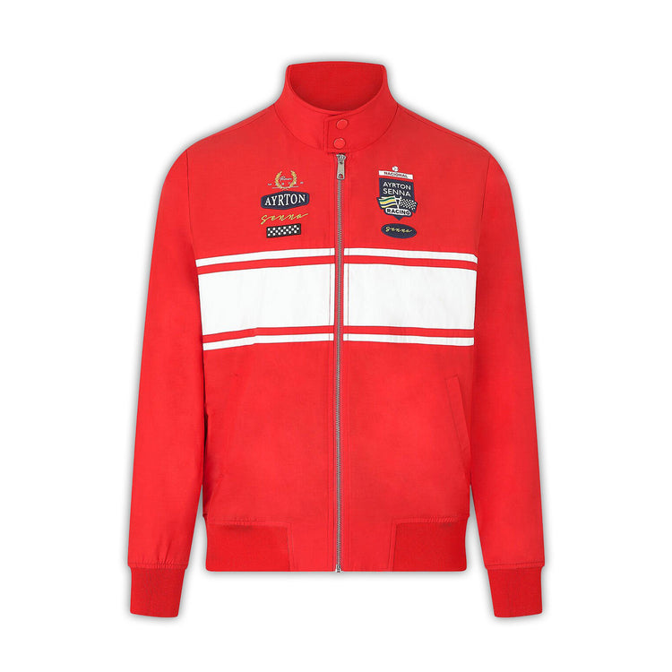 Legacy Patchwork Bomber Jacket - Ayrton Senna - Fueler™ - 701227183001220 - fueler.store - Jacket