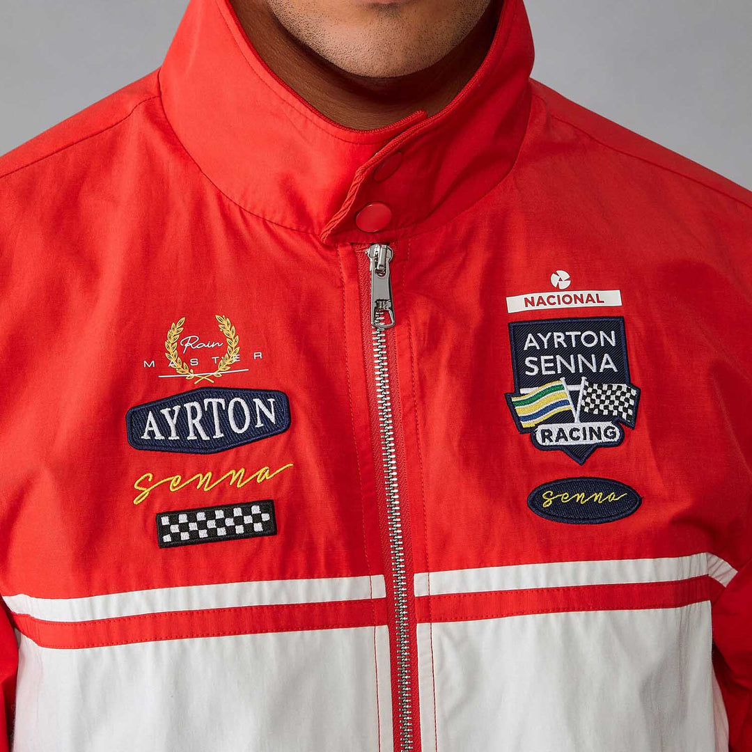 Legacy Patchwork Bomber Jacket - Ayrton Senna - Fueler™ - 701227183001220 - fueler.store - Jacket