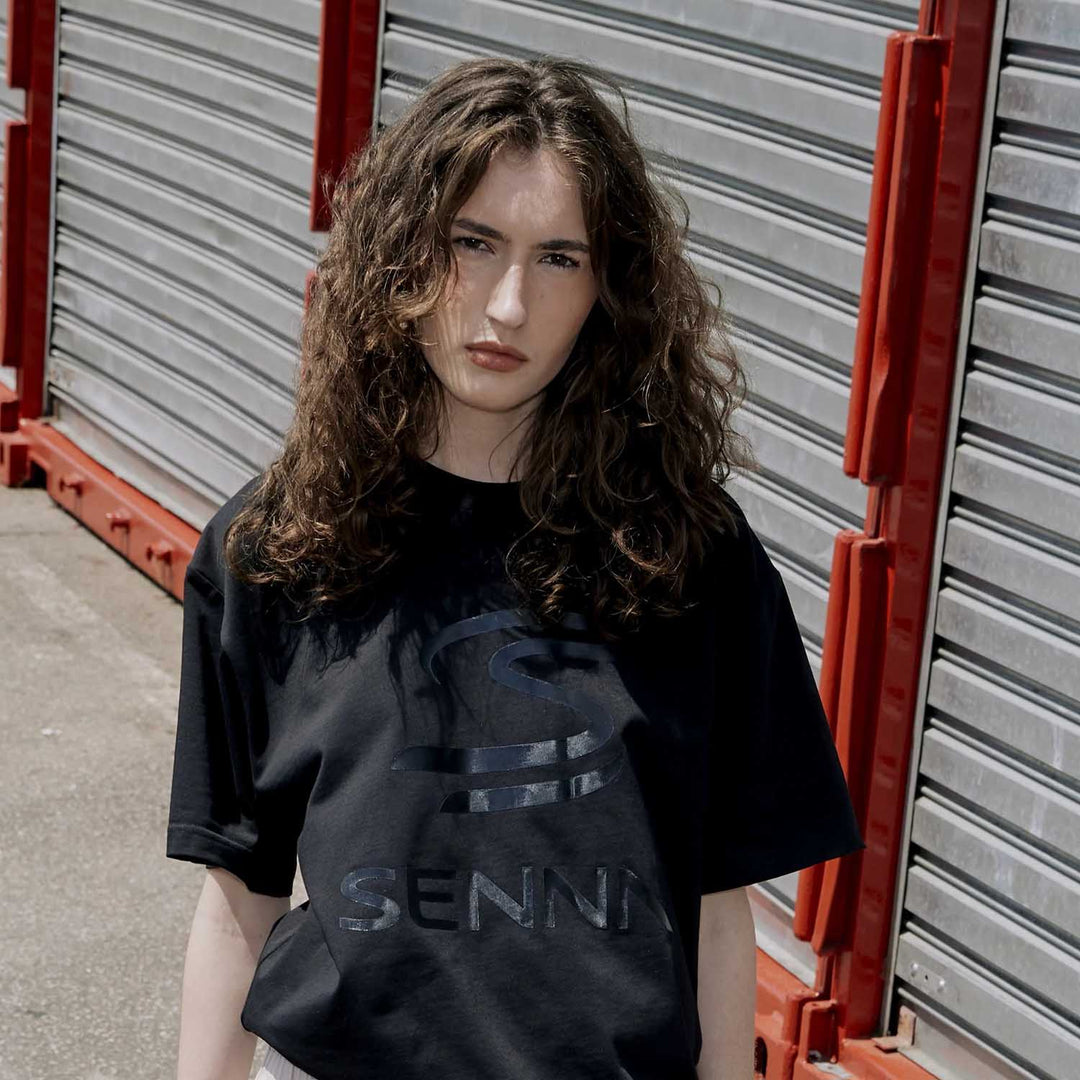 Ayrton Senna - Logo T-Shirt - T-Shirt - Fueler™ 