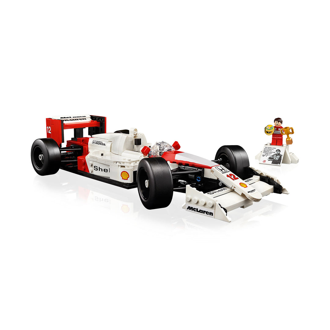 McLaren F1 Ayrton Senna MP4 1:14 Lego Icons Car Model - Ayrton Senna - Fueler™ - 10330 - fueler.store - Car Model