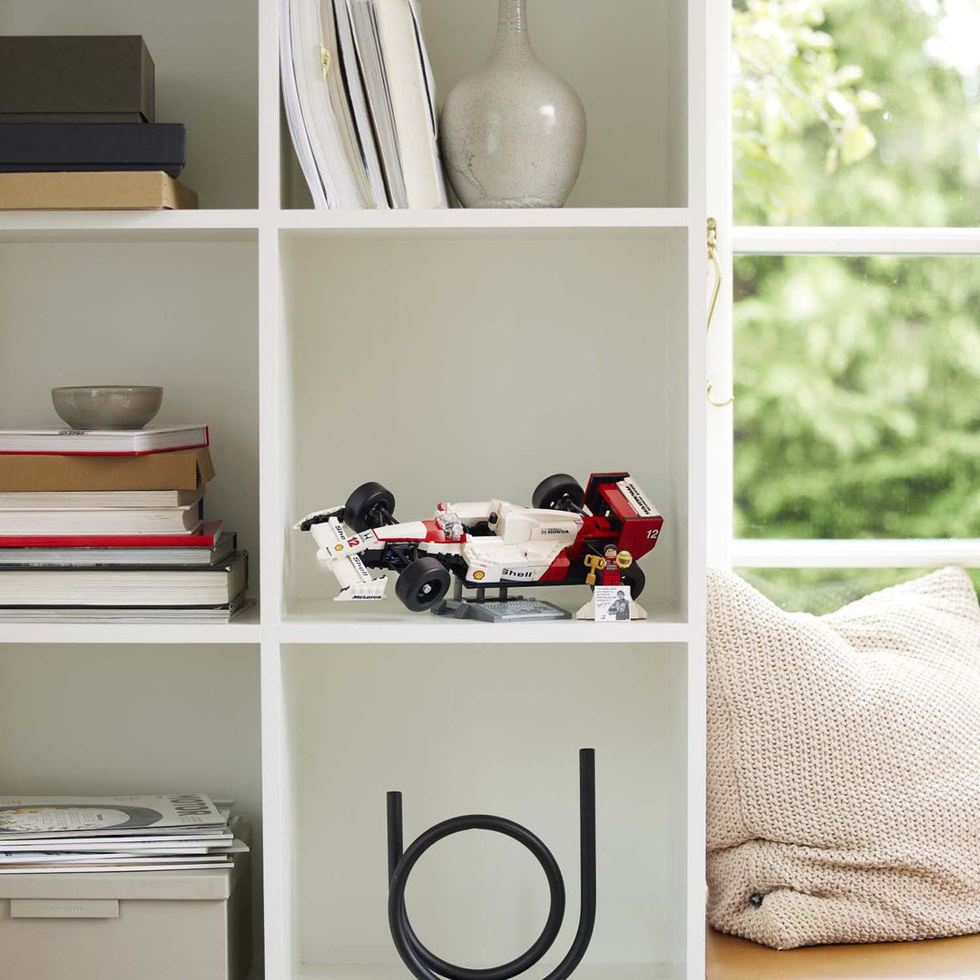 McLaren F1 Ayrton Senna MP4 1:14 Lego Icons Car Model - Ayrton Senna - Fueler™ - 10330 - fueler.store - Car Model