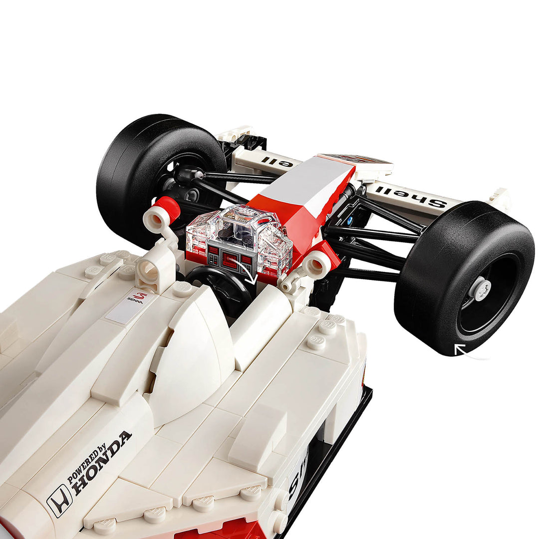 Ayrton Senna - McLaren F1 Ayrton Senna MP4 1:14 Lego Icons Car Model - Car Model - Fueler™ 