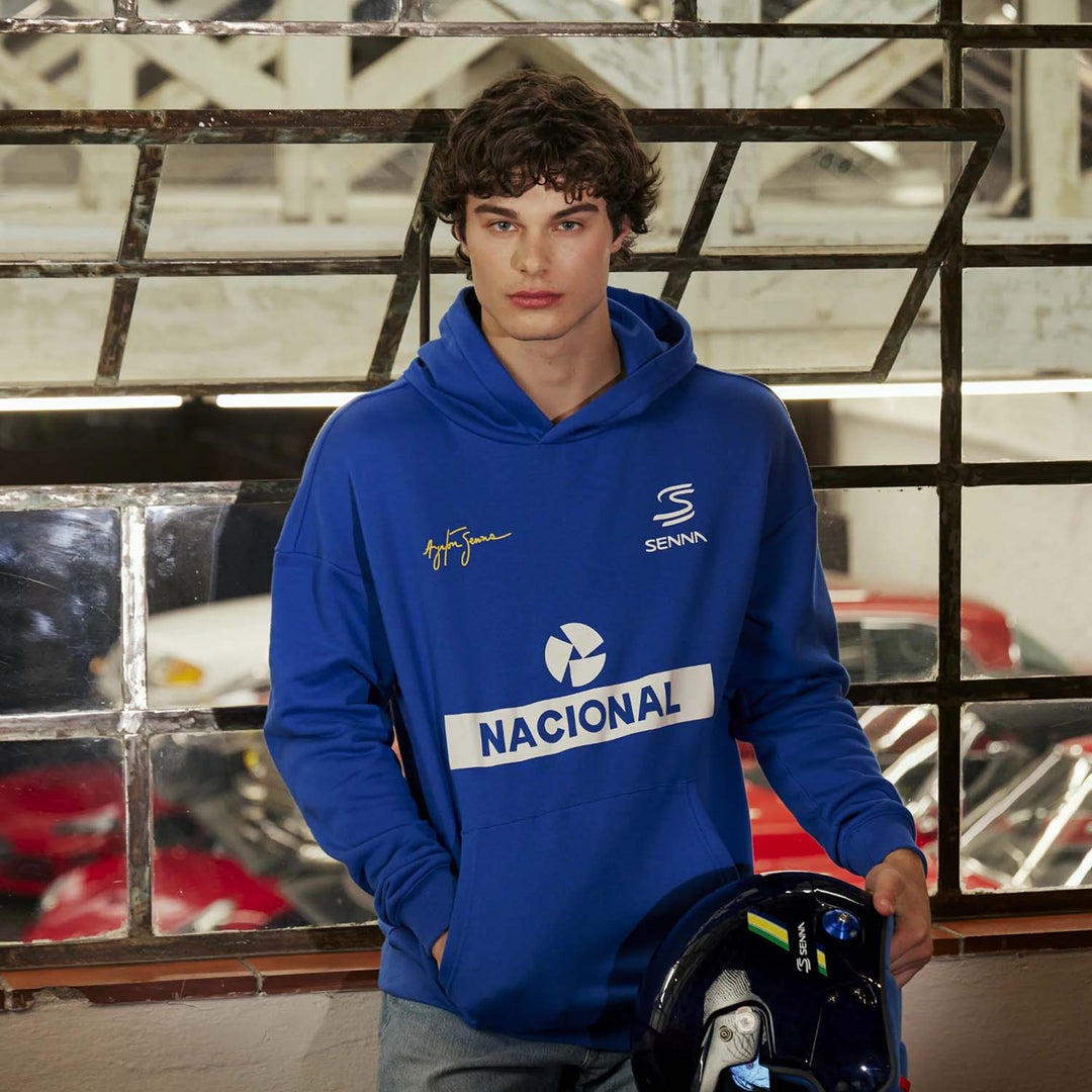 Ayrton Senna - Nacional Hoody - Hoody - Fueler™ 