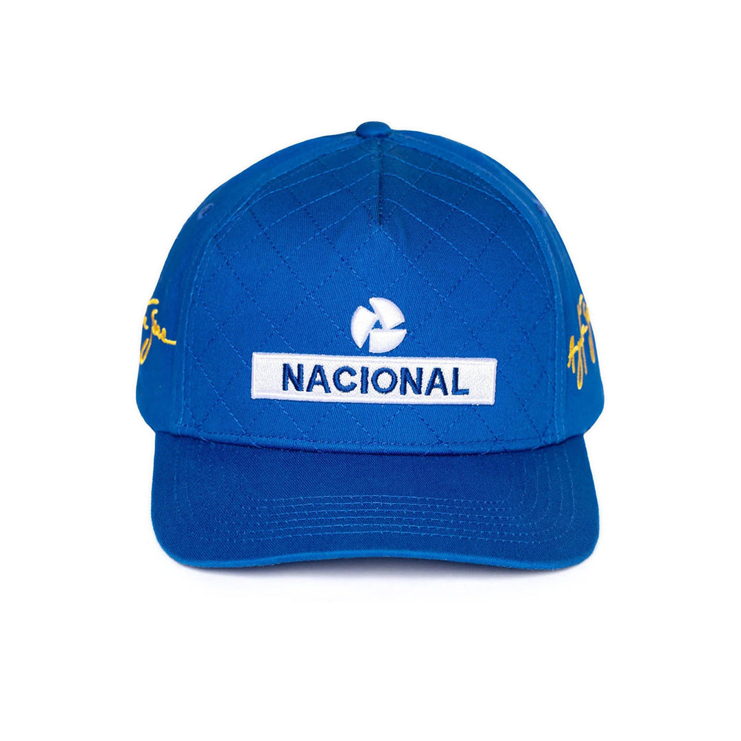 Ayrton Senna - Nacional Quilted Cap - Cap - Fueler™ 