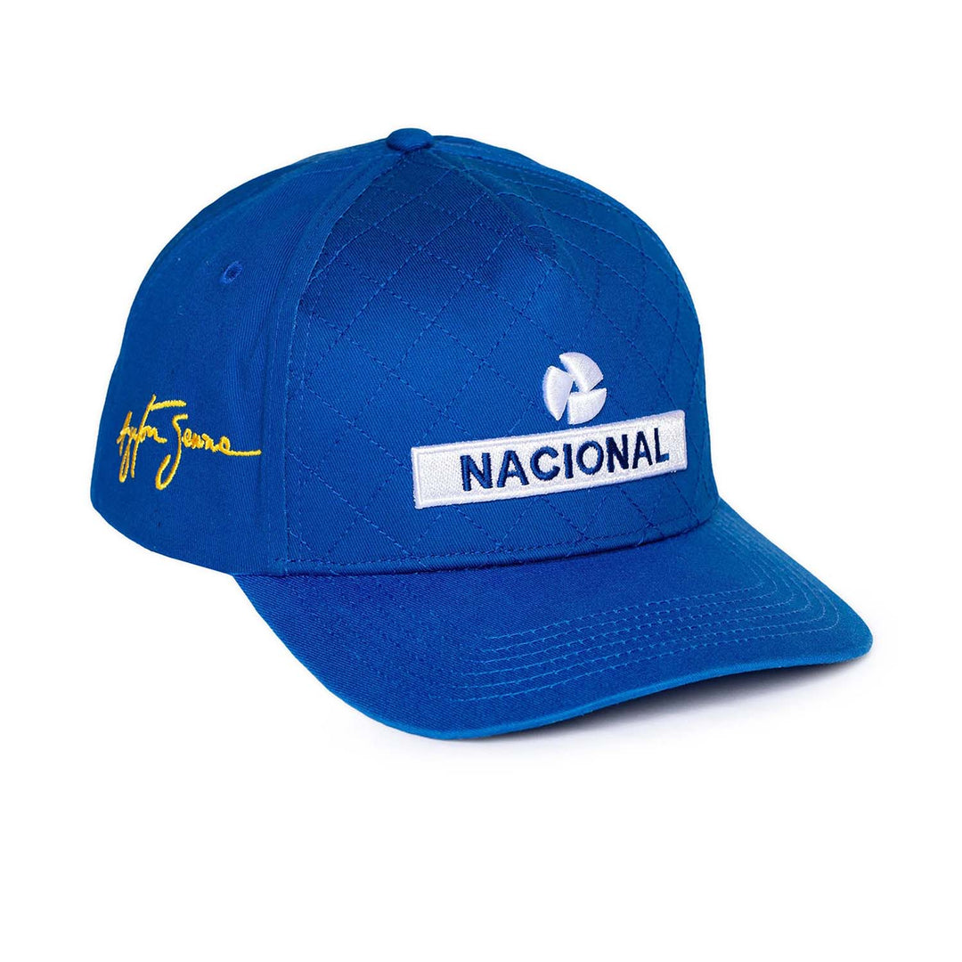 Ayrton Senna - Nacional Quilted Cap - Cap - Fueler™ 