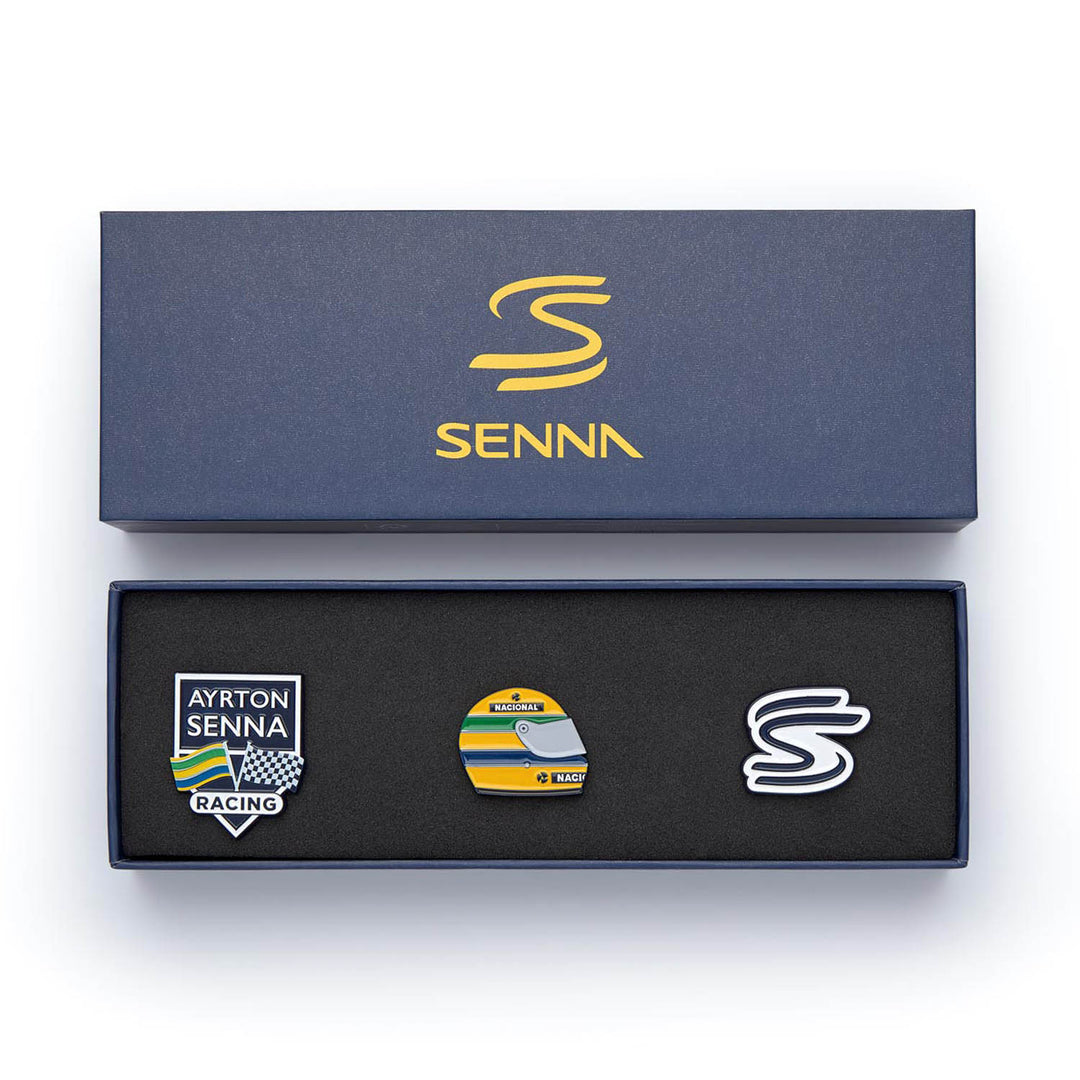 Ayrton Senna - Pin Badges - Accessories & Gifts - Fueler™ 