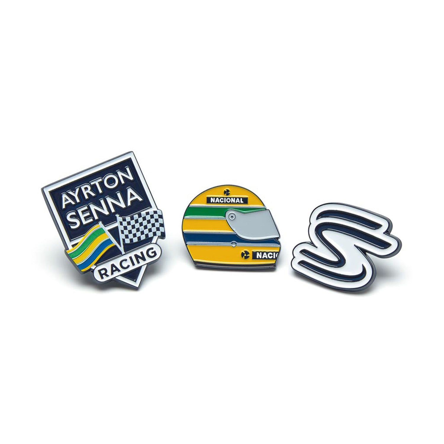 Ayrton Senna - Pin Badges - Accessories & Gifts - Fueler™ 