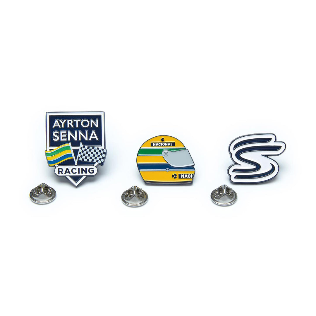 Ayrton Senna - Pin Badges - Accessories & Gifts - Fueler™ 
