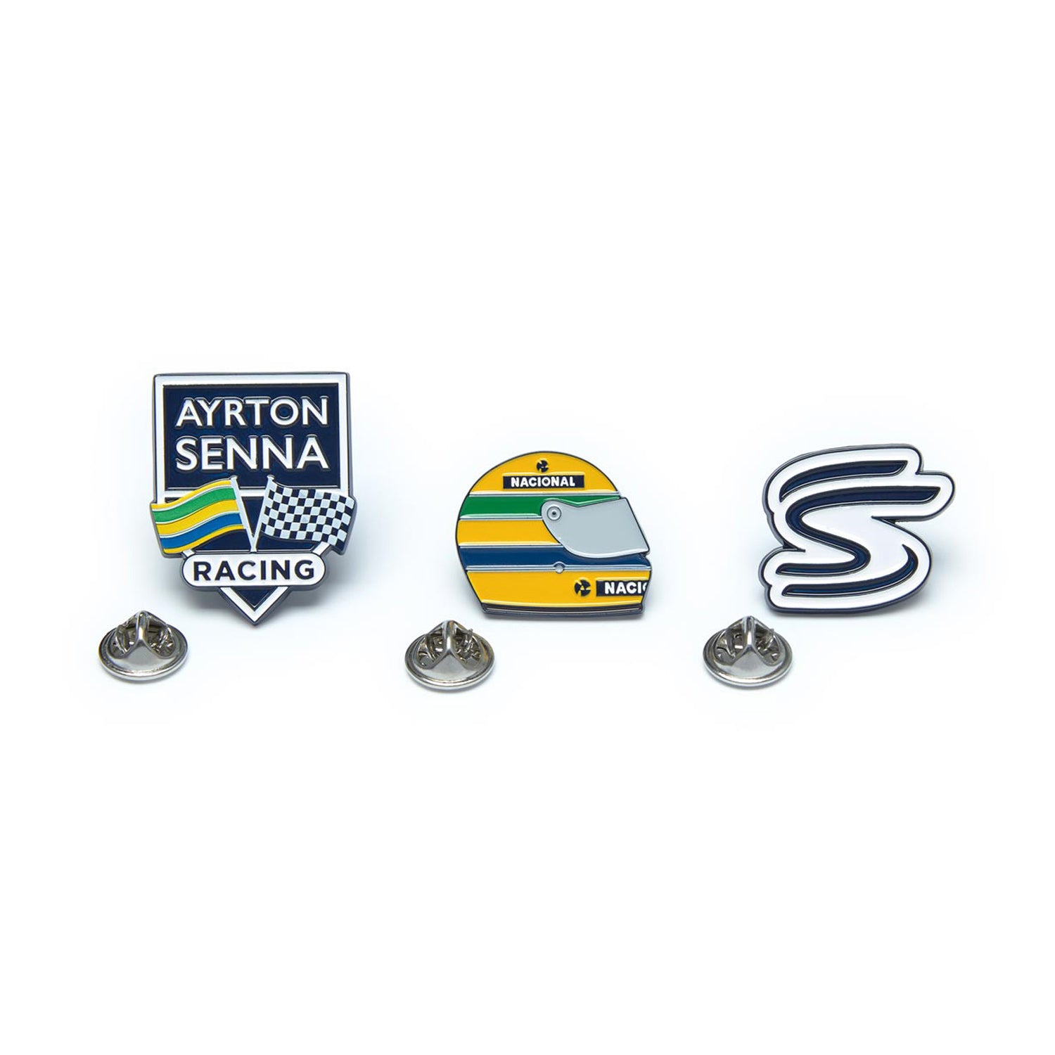 Ayrton Senna - Pin Badges - Accessories & Gifts - Fueler™ 