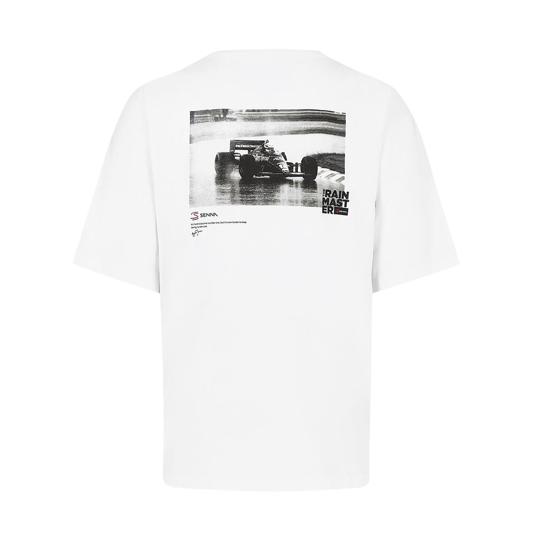 Ayrton Senna - Rain Master Oversized T-Shirt - T-Shirt - Fueler™ 