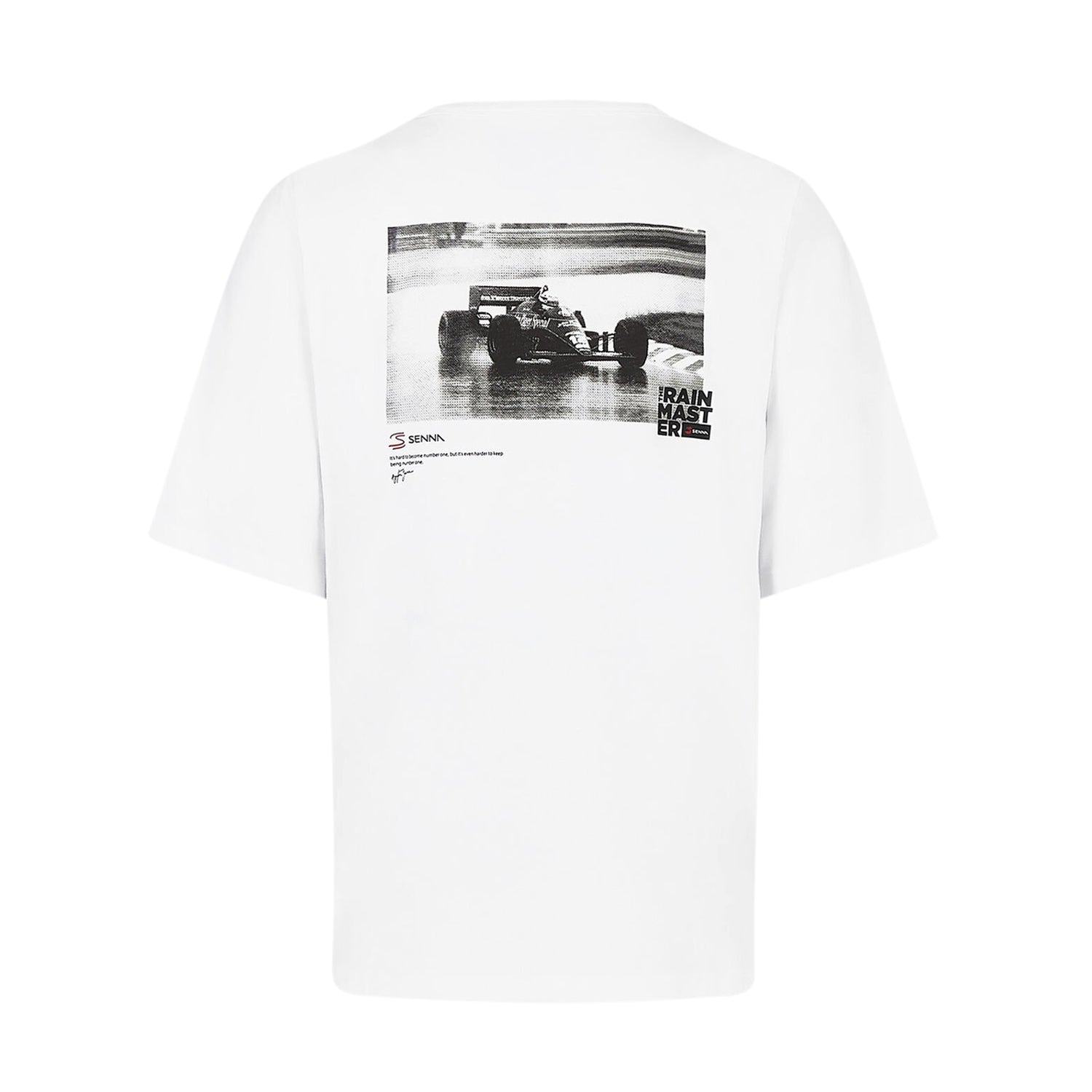 Ayrton Senna - Rain Master Oversized T-Shirt - T-Shirt - Fueler™ 