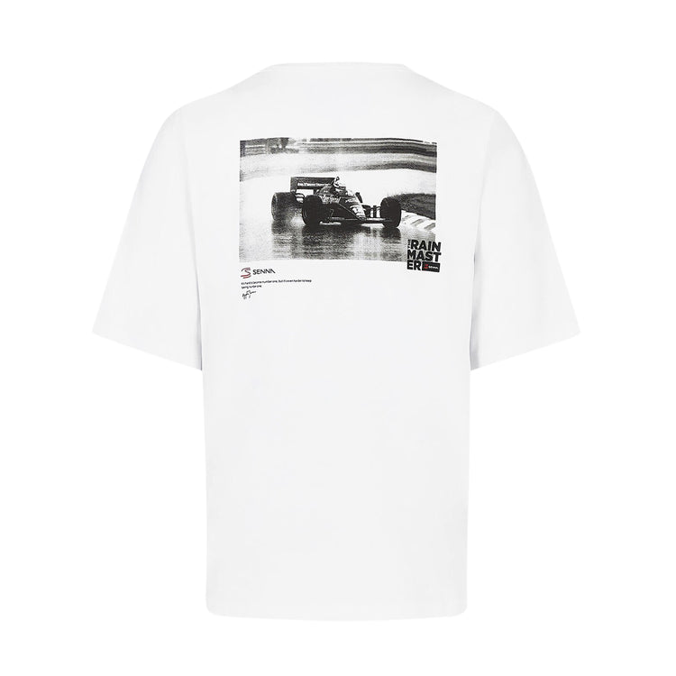 Ayrton Senna - Rain Master Oversized T-Shirt - T-Shirt - Fueler™ 