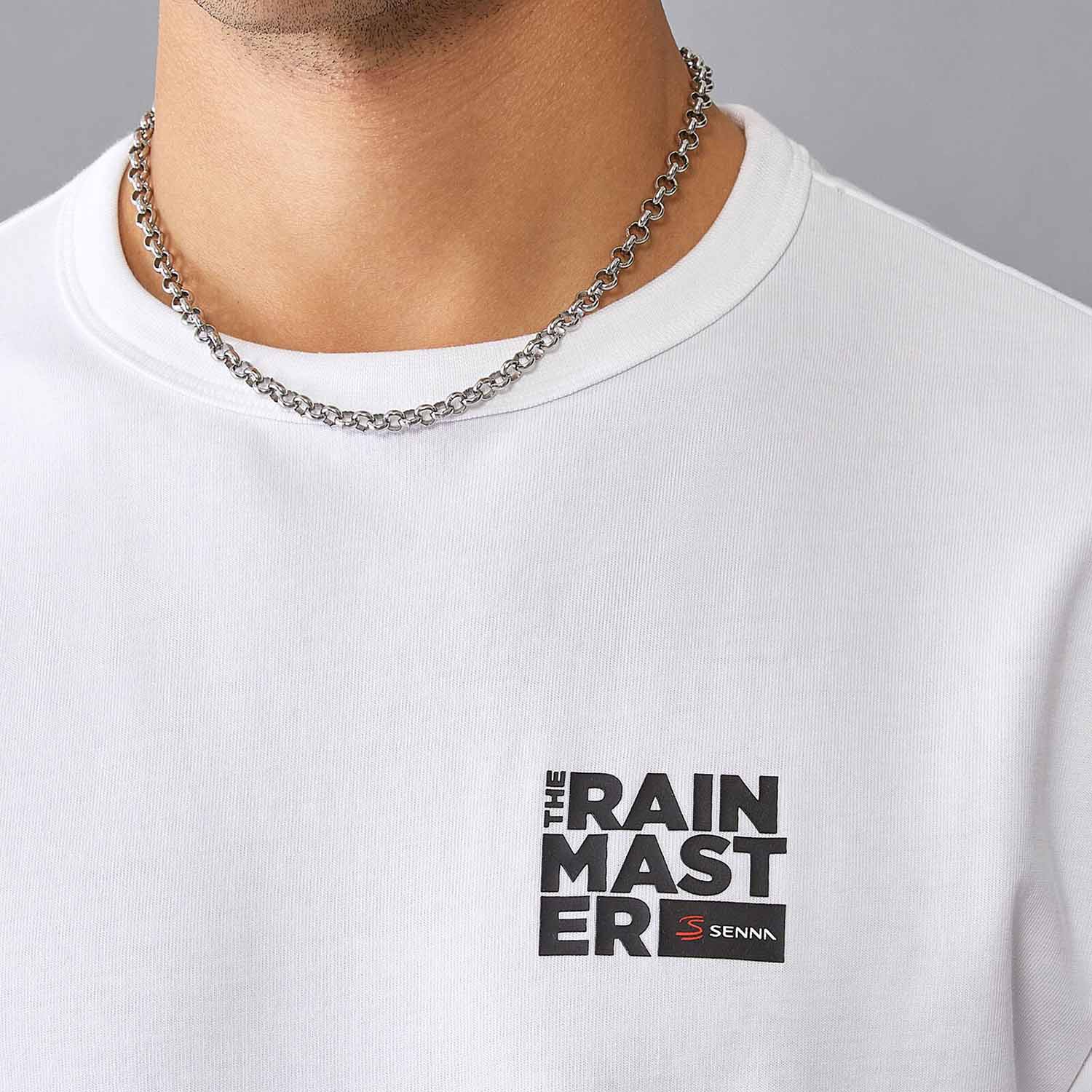 Rain Master Oversized T-Shirt - Ayrton Senna - Fueler™ 