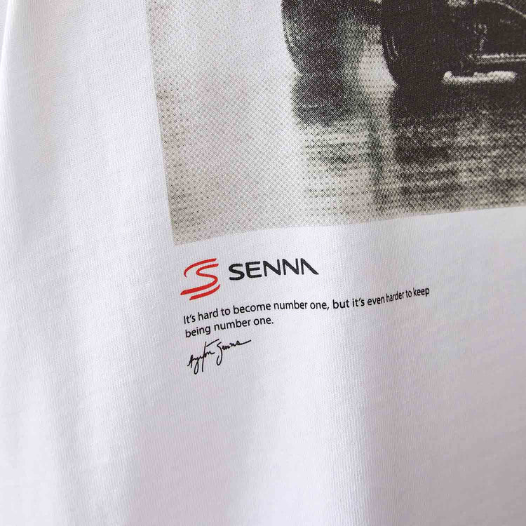 Rain Master Oversized T-Shirt - Ayrton Senna - Fueler™ 