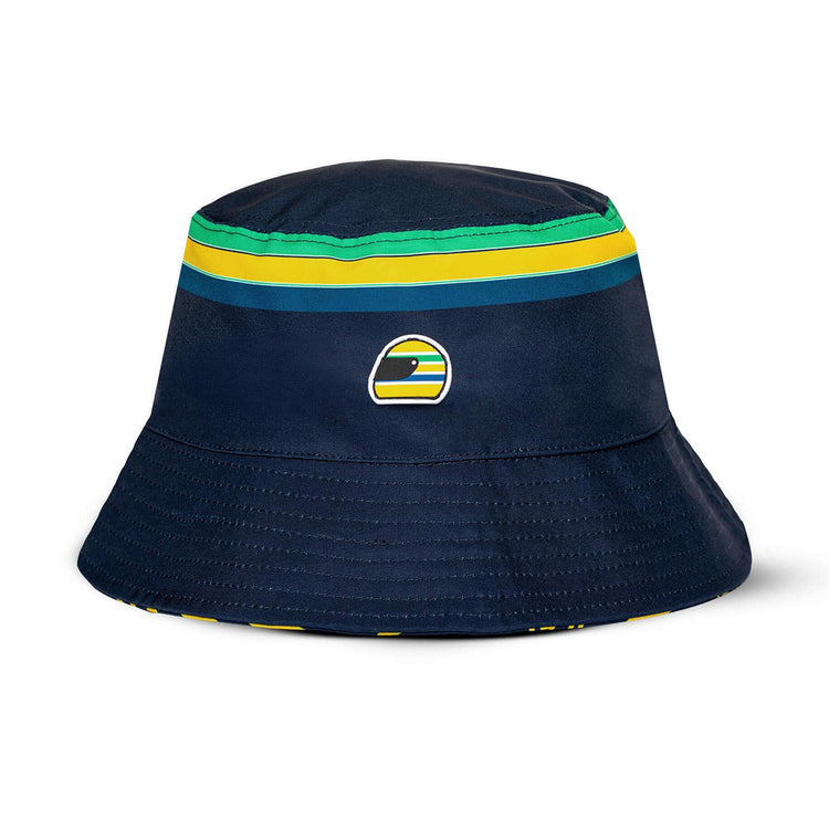 Ayrton Senna - Reversible Bucket Hat - Cap - Fueler™ 