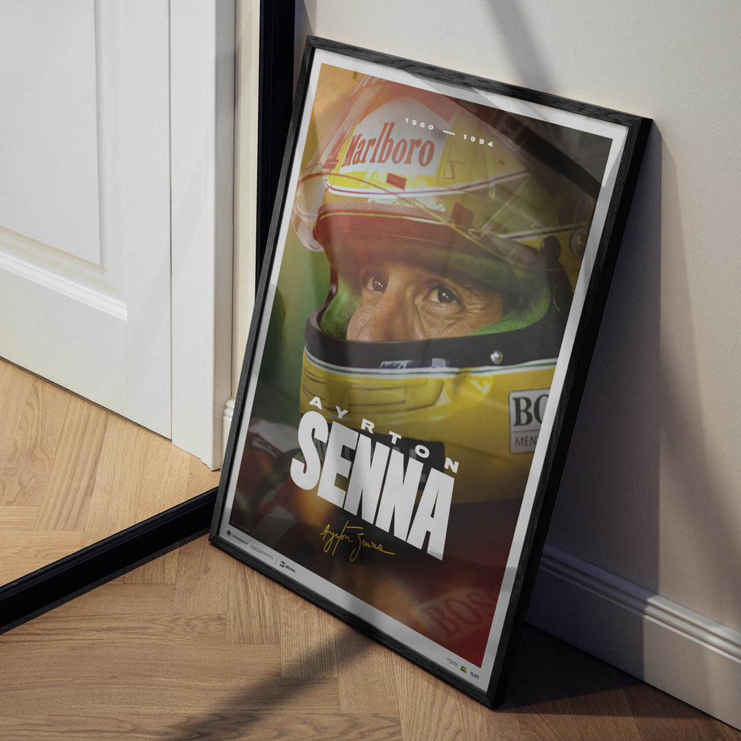 Senna - Designed to Win - 2023 | Large - Ayrton Senna - Fueler™ - PROD01004808 - fueler.store - Poster